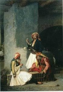 unknow artist Arab or Arabic people and life. Orientalism oil paintings 36 China oil painting art